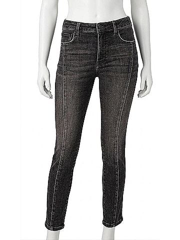 Kut from the Kloth Reese High Rise Ankle Straight Princess Jeans in Create (view 1)