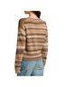 Veronica Beard Brown Diora Pullover Sweater in Desert Khaki Multi Size L - photo 5