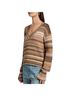 Veronica Beard Brown Diora Pullover Sweater in Desert Khaki Multi Size S - photo 4