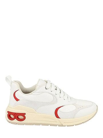 Salvatore Ferragamo Women's Cosimina Low-Top Sneakers in White (view 1)