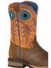 Roper Brown Kids Steer Hide Reo Sole Cowboy Boot Size 9 (kids) - photo 2