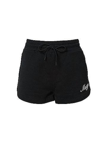 MSGM Logo-Print Track Shorts (view 1)
