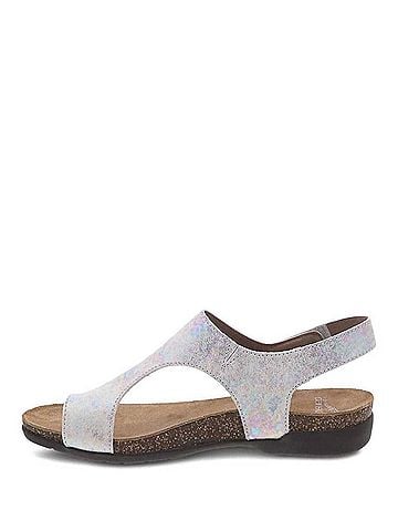 Dansko Women's Reece Sandals in Petrol Pearl (view 2)