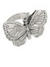 Ambush Silver Toned Women's Butterfly Ring One size - photo 1