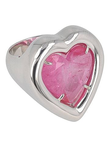 Ambush Women's Heart-Stone Ring (view 1)
