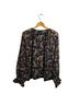 The Drop 100% Polyester Floral Multi Color Long Sleeve Blouse Size XL - photo 2