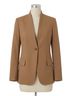 maxmara Brown Segnale Blazer in Hazelnut Size 10 - photo 1