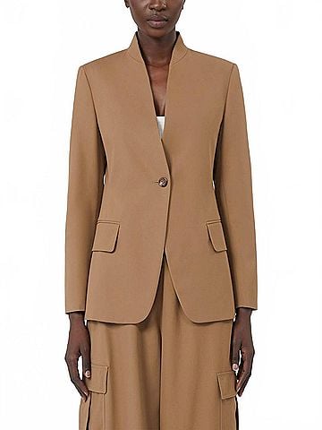 maxmara Segnale Blazer in Hazelnut (view 2)