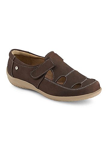 Andrea Women's Comfort Leather Slip On Shoes (view 2)