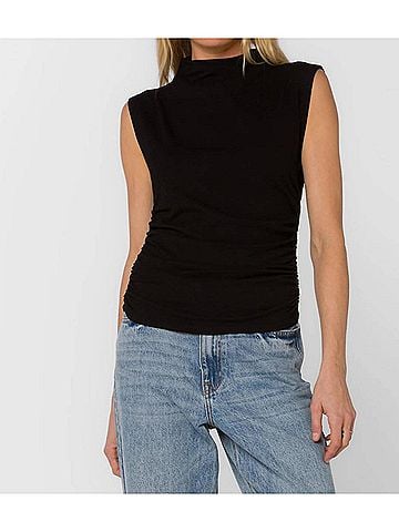 Velvet Heart Lavali Sleeveless Top in Black (view 2)