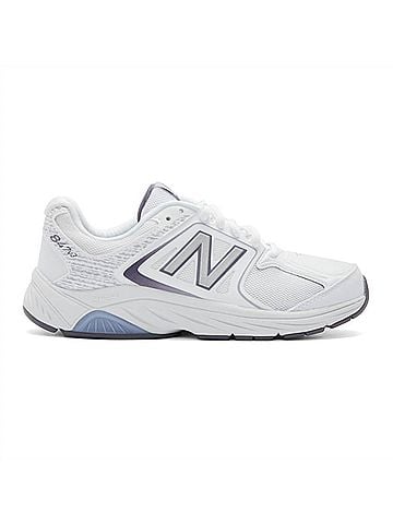 New Balance Women's 847 V3 Shoes in White/Grape (view 1)