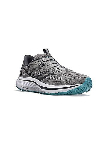 Saucony Women's Omni 21 Shoes in Alloy/Rainfall (view 2)