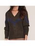 Heartloom Brown Bosca Sweater in Olive Size L - photo 2