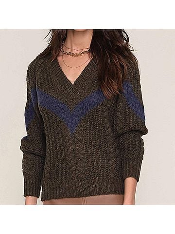 Heartloom Bosca Sweater in Olive (view 2)