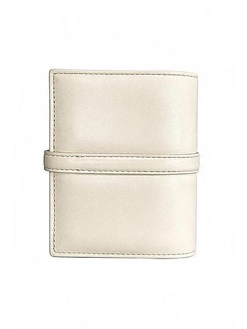 MARNI Women's Prisma Billfold Leather Wallet in Lily White (view 2)