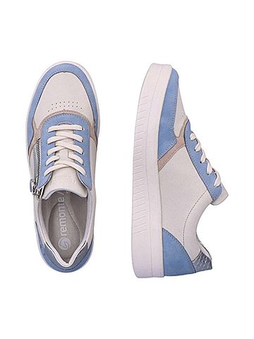 Rieker Women's Kendra Sneakers in Aqua Offwhite (view 2)