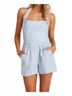 Bishop + Young Blue Positano Linen Short Size L - photo 2
