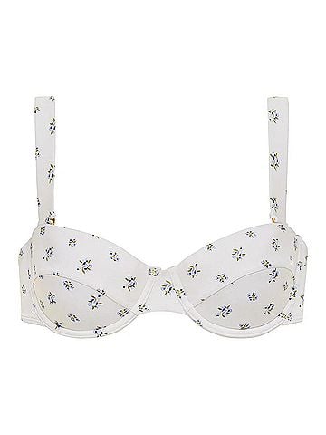 Montce Heidi Bustier Bikini Top in Floral (view 1)