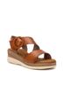 XTI Brown Women's Wedge Sandals Size 6 - photo 2