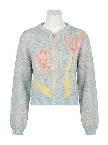 Steve Madden Jena Sweater Jacket in Multi (view 1)