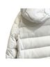 Herno White Women's Down Puffy Silk Cashmere Jacket in White Size 2 - photo 3