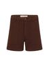 AMO Solid Brown Easy Army Short in Bittersweet Size 24 - photo 1
