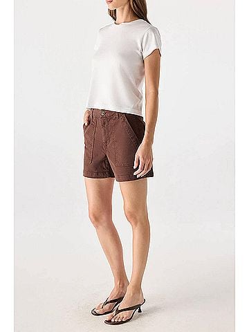 AMO Easy Army Short in Bittersweet (view 2)