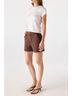 AMO Solid Brown Easy Army Short in Bittersweet Size 24 - photo 2