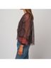 Ulla Johnson Red Pauline Blouse in Garnet Size 8 - photo 3