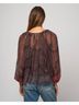 Ulla Johnson Red Pauline Blouse in Garnet Size 2 - photo 4