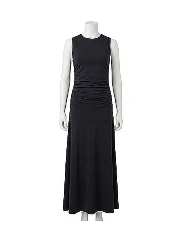 Steve Madden Jace Maxi Dress in Faded Black (view 1)