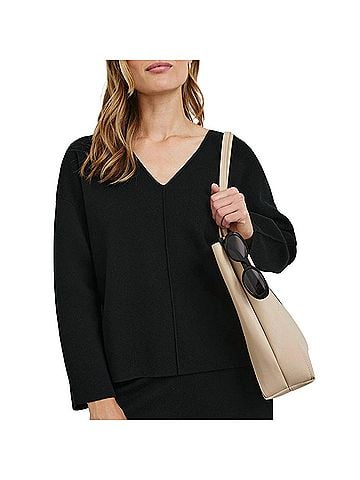 Rails Hollyn Sweater in Black (view 2)