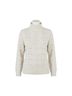 Nic + Zoe Gray Cable Sparkle Sweater in Reflection Size L - photo 1