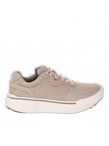 Ahnu Women's Sequence 11 Suede Sneakers in Oatmeal (view 1)