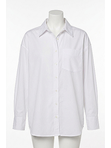 Velvet Heart Waylon Long Sleeve Shirt Top in Optic White (view 1)