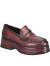 Kork-Ease Solid Brown Women's Pixie Loafers in Dark Red Brick Size 7 - photo 5