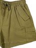 Oddi Green Curvy Cargo Shorts - Plus Size 1X - photo 3