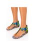 Desigual Floral Multi Color Sandals Size EU 38 - photo 4