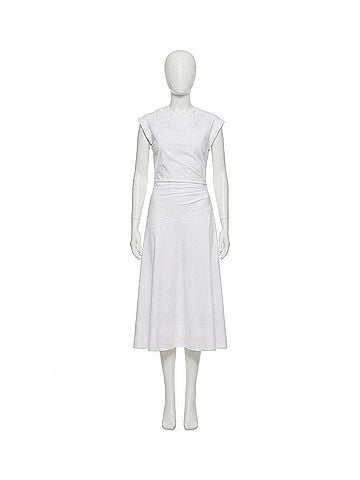 Veronica Beard Lisette Dress in White (view 1)