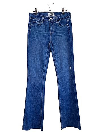 Paige Manhattan Bistro Distressed Jeans (view 1)