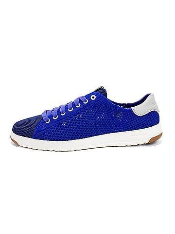 Cole Haan Women's Grandpro Stitchlite Tennis Sneaker in Storm Blue (view 2)