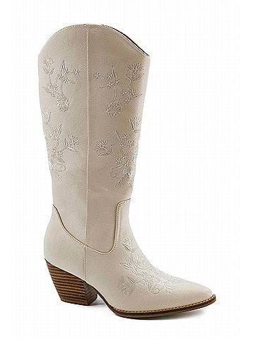 Corkys Women's Tumbleweed Boot in Ivory (view 1)