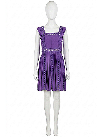 Buddy Love Adams Mini Dress in Purple (view 1)