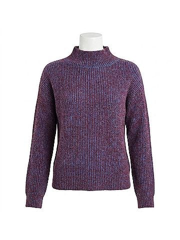 FRNCH Preslava Sweater in Bordeaux (view 1)