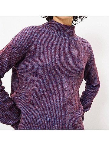 FRNCH Preslava Sweater in Bordeaux (view 2)
