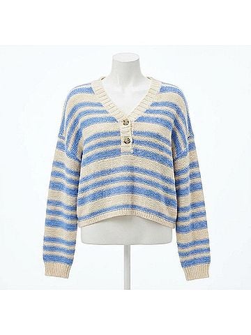 Billabong Make Way Sweater in Blue (view 1)
