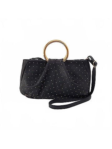 Hobo The Original Sheila Ring Satchel Crossbody Bag in Black (view 1)
