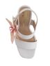 Andrea White Women's Spring Heeled Sandals Size 9 - photo 2