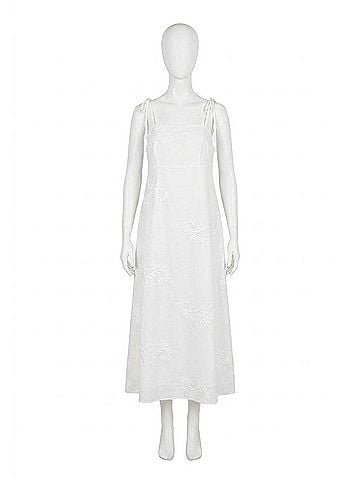 FRNCH Nacera Blanc Dress in White (view 1)