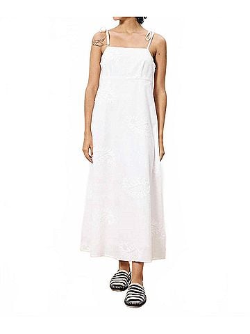 FRNCH Nacera Blanc Dress in White (view 2)